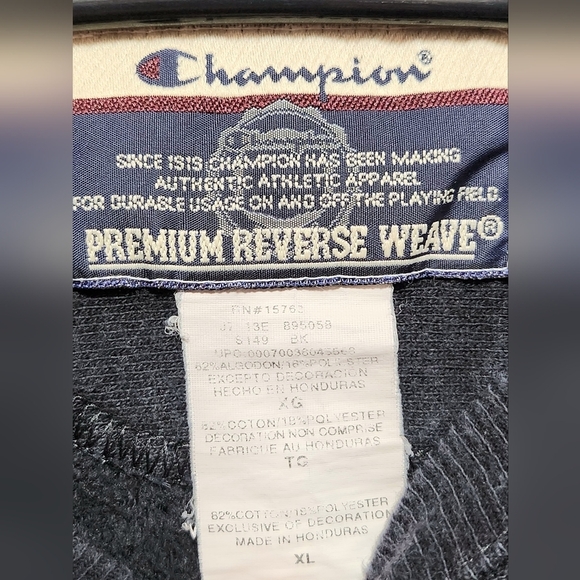 Steel Clothing Men's Champion Crewneck Sweatshirt - Picture 4 of 5